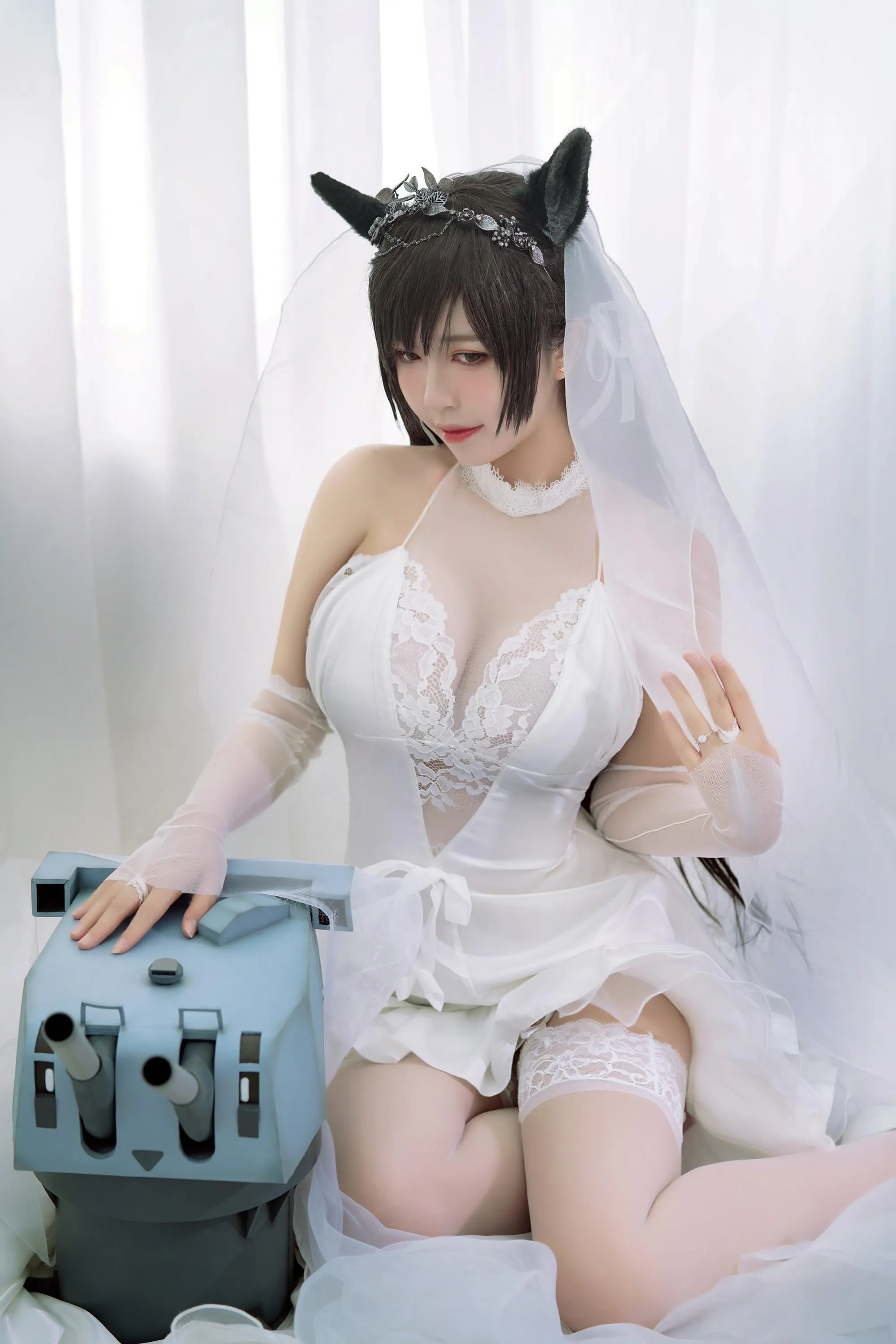半半子 – NO.25 爱宕花嫁 [30P]插图9
